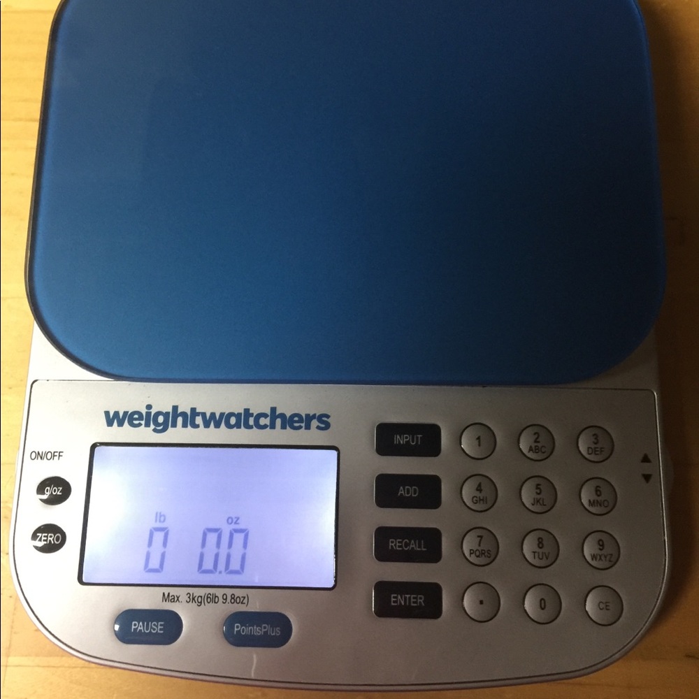 Digital Weight Watchers food scale